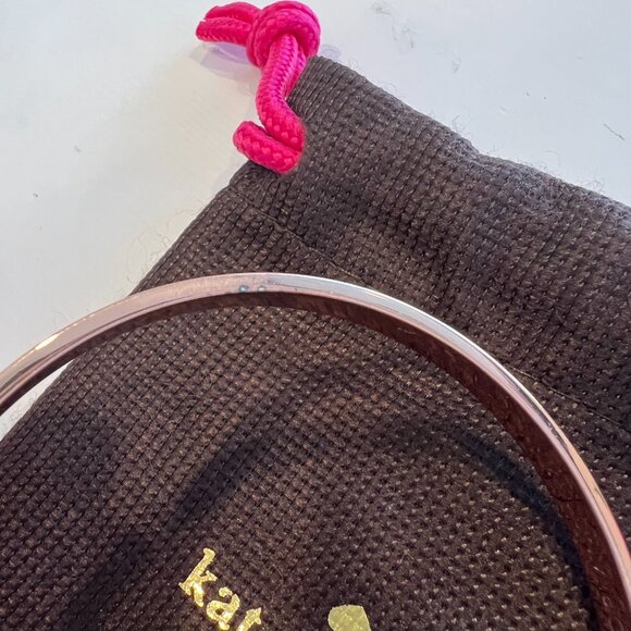 Kate Spade Stop And Smell The Roses Idiom Bangle - Picture 9 of 12